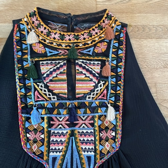 ZARA Woman Boho Top (M) - Picture 3 of 5